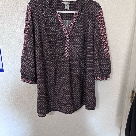 Ladies soft blouse   Flowing fit - Picture 2 of 6